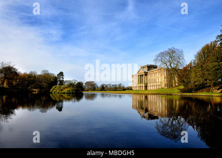 Lyme Park est une grande propriété située au sud de Disley, Cheshire. Le domaine est géré par le National Trust Banque D'Images