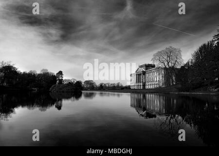 Lyme Park est une grande propriété située au sud de Disley, Cheshire. Le domaine est géré par le National Trust Banque D'Images