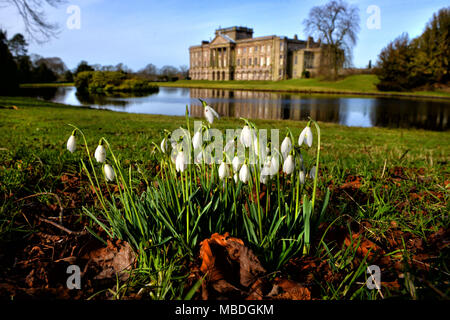 Lyme Park est une grande propriété située au sud de Disley, Cheshire. Le domaine est géré par le National Trust Banque D'Images