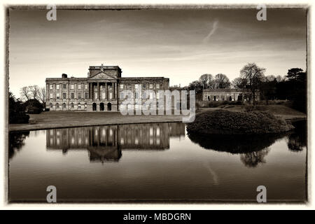 Lyme Park est une grande propriété située au sud de Disley, Cheshire. Le domaine est géré par le National Trust Banque D'Images