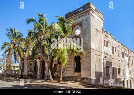 Vestige de l'architecture coloniale dans la région de Diego Suarez (Antsiranana), au nord de Madagascar Banque D'Images