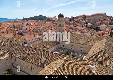 Monastère Franciscain, old town, Dubrovnik, Croatie Banque D'Images