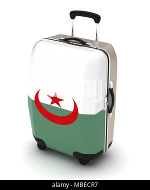 Voyager en Algérie (isolated with clipping path) Banque D'Images