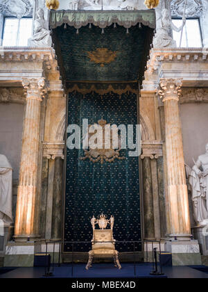 Discours du trône dans le Palais Royal, le Slottskyrkan, Gamla Stan, Stockholm, Suède Banque D'Images