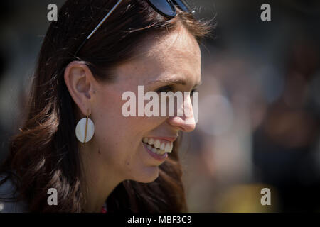 Premier Ministre de la Nouvelle-Zélande Jacinda Ardern, à Auckland, Nouvelle-Zélande, le 21 décembre 2017. Banque D'Images