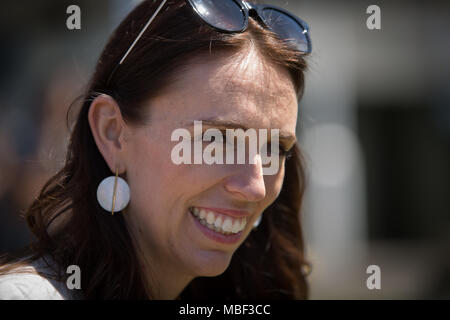 Premier Ministre de la Nouvelle-Zélande Jacinda Ardern, à Auckland, Nouvelle-Zélande, le 21 décembre 2017. Banque D'Images