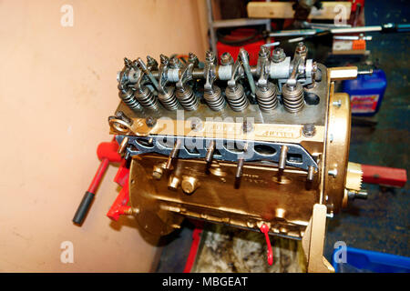 TRIUMPH SPITFIRE MKIII MOTEUR. 1296CC, rockers. Banque D'Images