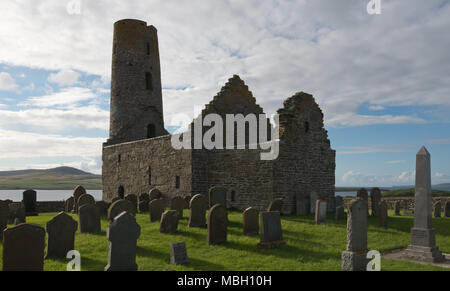 St Magnus Cénotaphe, Egilsay, Orkney Banque D'Images