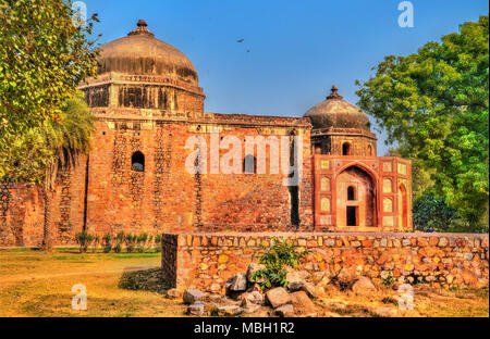 Mosquée Afsarwala et tombe à la Tombe de Humayun à Delhi, Inde complexe Banque D'Images