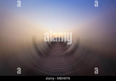 Résumé Contexte Les effets de flou radial Banque D'Images