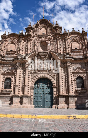 Iglesia La Fiducia de Jesus (église des Jésuites) / église de la Compagnie de Jésus, à Cusco, Pérou Banque D'Images