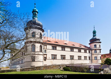 Château renaissance en Kostelec nad Cernymi lesy, Central Bohemia, République Tchèque Banque D'Images