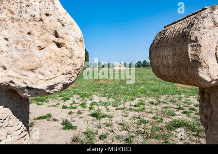 MKetaponto site archéologique en Basilicate Italie Banque D'Images