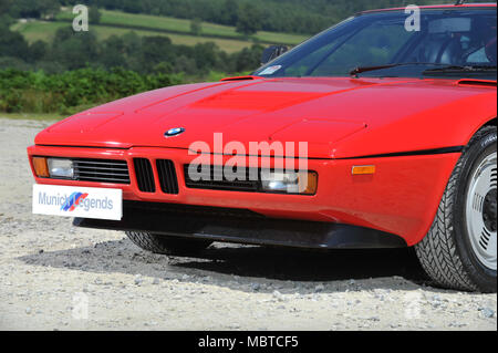 1981 BMW 1M mi allemand supercar à moteur Banque D'Images