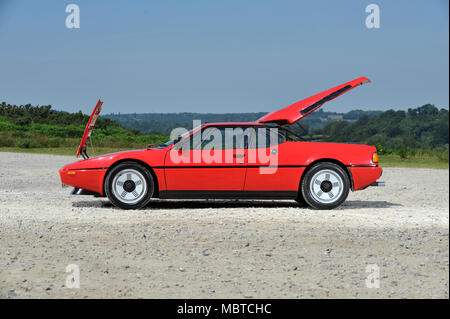 1981 BMW 1M mi allemand supercar à moteur Banque D'Images