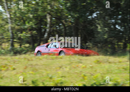 1981 BMW 1M mi allemand supercar à moteur Banque D'Images