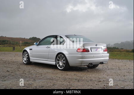 2003 E46 forme BMW M3 Coupé voiture de sport allemande Banque D'Images