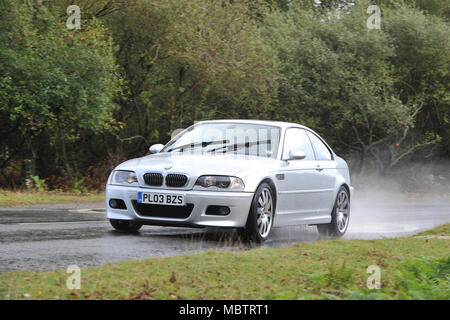 2003 E46 forme BMW M3 Coupé voiture de sport allemande Banque D'Images