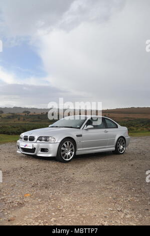 2003 E46 forme BMW M3 Coupé voiture de sport allemande Banque D'Images