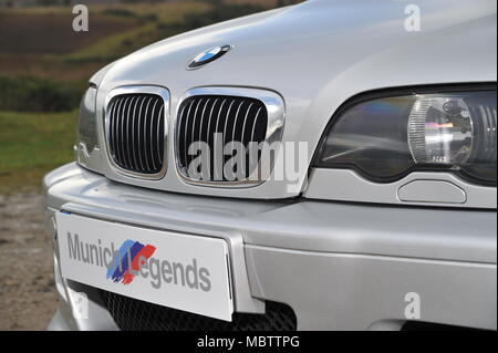 2003 E46 forme BMW M3 Coupé voiture de sport allemande Banque D'Images