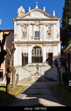 L'église Saint Isidore - Rome (Sant'Isidoro degli Irlandesi) - Irish spirituel en Italie Banque D'Images