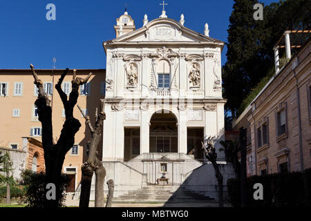 L'église Saint Isidore - Rome (Sant'Isidoro degli Irlandesi) - Irish spirituel en Italie Banque D'Images