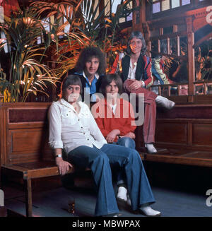 Groupe de rock anglais SMOKIE sur 1977 Banque D'Images