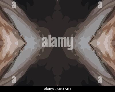 Résumé de l'écorce de bois texture background Illustration de Vecteur