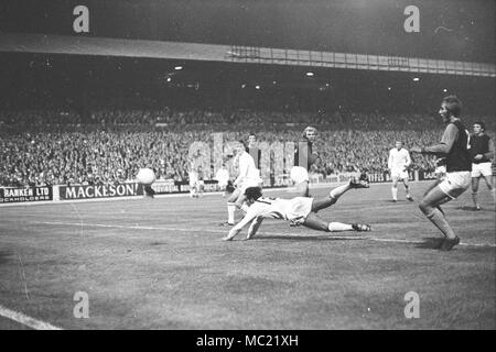 Leeds v Chelsea Sept 1970 Banque D'Images