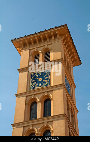 Osborne House, Royal Tour de l'horloge, Isle of Wight, Hampshire, Angleterre, Banque D'Images