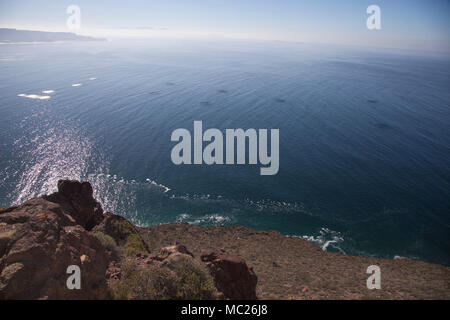 Vue de l'Avenida Escénica, Baja California, mirador turístico de la Basse-Californie, Mexique Banque D'Images