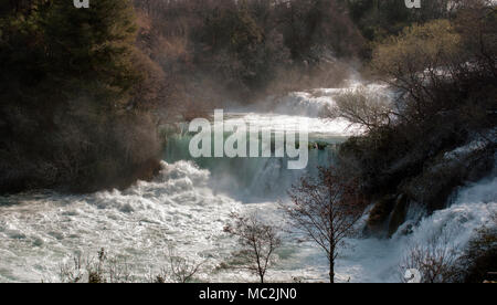 Parc des chutes de la rivière Krka Nation Banque D'Images