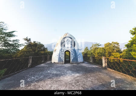 Maharishi Mahesh Yogi, Ashram Rishikesh (aka The Beatles Ashram) Banque D'Images