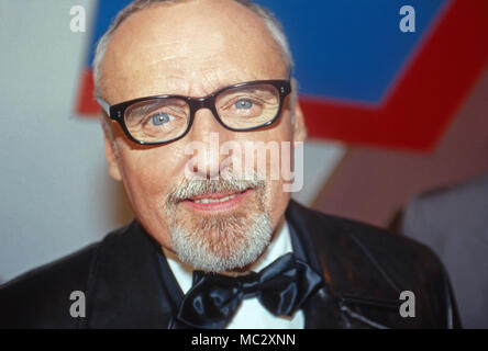 Dennis Hopper, acteurs et actrices amerikanischer als Künstler und régisseur, à Düsseldorf, Deutschland 1998. Acteur et réalisateur Dennis Hopper en tant qu'artiste à Duesseldorf, Allemagne 1998. Banque D'Images