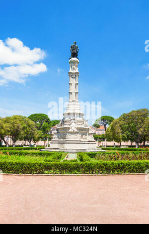 Afonso de Albuquerque Square, Lisbonne, Portugal Banque D'Images