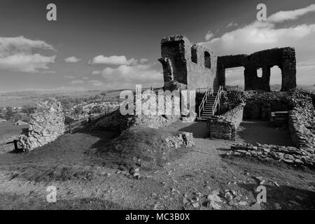 L'automne, château de Kendal, Kendal town, Cumbria, Angleterre, Royaume-Uni Banque D'Images