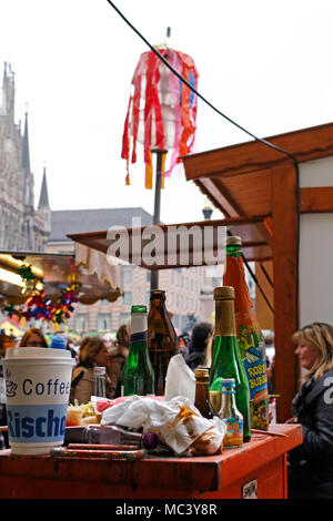 Foutaise, Fasching street party, Munich, Haute-Bavière, Allemagne, Europe Banque D'Images