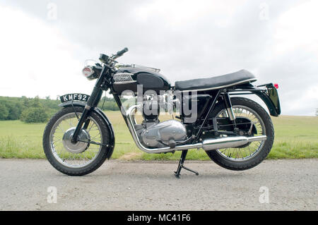 1965 Triumph Bonneville T120 650cc Banque D'Images