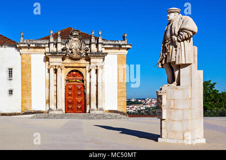 L'Université de Coimbra en Coimbra ville du Portugal Banque D'Images