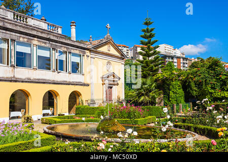 Quinta das Lagrimas est un domaine à Coimbra, Portugal Banque D'Images