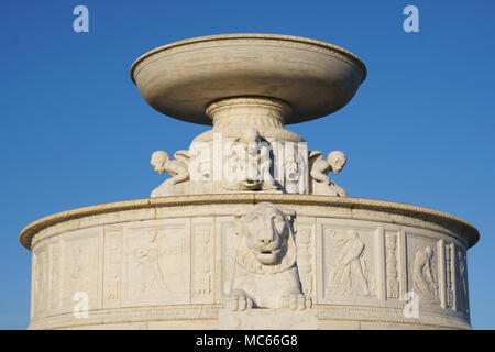 Belle Isle, Detroit, Michigan /USA-avril 7th, 2018 : James Scott fontaine's. Banque D'Images