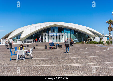 L'Aquarium National de l'île de Malte, Qawra (Il-Qawra), Saint Paul's Bay, quartier Nord, République de Malte Banque D'Images