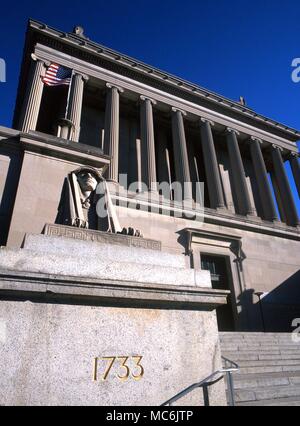 TEMPLE maçonnique. L'extérieur de la Temple Maçonnique du Conseil suprême, le sud du territoire, Washington DC Banque D'Images