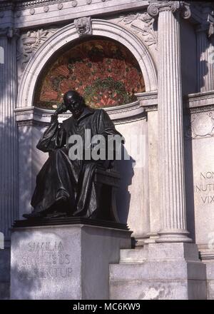 L'homéopathie - Hahnemann. Portrait sculpté de l'homeopathist et Mason, Samuel Hahnemann (1755-1843), par Charles Henry Niehaus. Dans le Scott Circle, Washington DC Banque D'Images