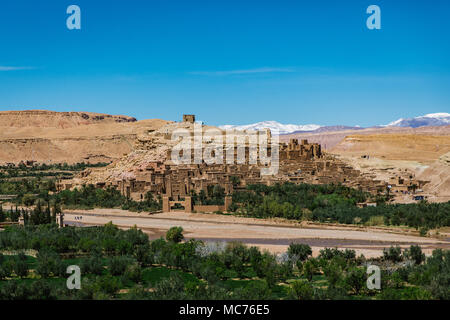 De Ksar Aït-Ben-Haddou Château Banque D'Images