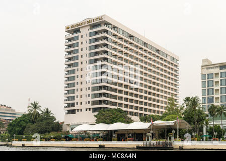 L'hôtel Mandarin Oriental à Bangkok en Thaïlande Banque D'Images