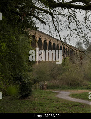 Viaduc de Chappel, Essex Banque D'Images