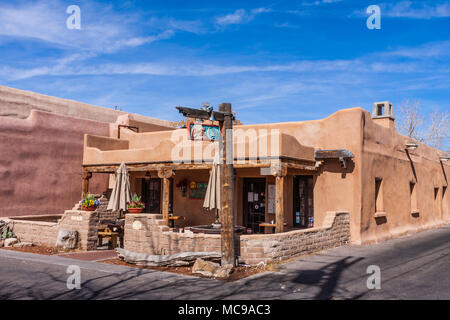 Old Town Albuquerque, le paisible village qui a été le point focal de Albuquerque la vie communautaire depuis 1706. Banque D'Images