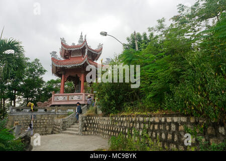 Chua Pagode Long Son, Nha Trang, Vietnam Banque D'Images