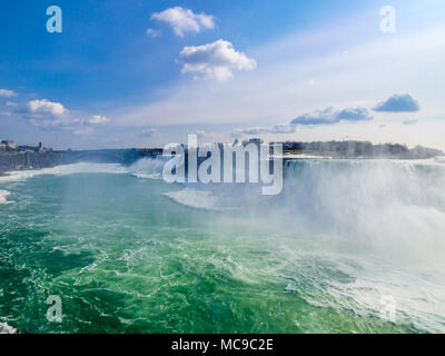 Paysage de Horseshoe Falls Niagara Banque D'Images